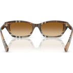 BE4488, Check Sand Gradient/Brown Gradient Lenses