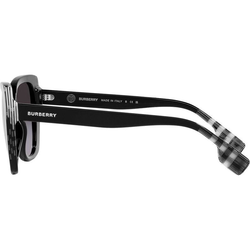 Meryl BE4393, Black Check White Black/Dark Grey Gradient Lenses