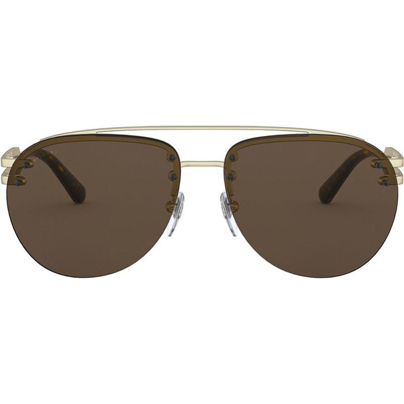 BV5052, Matte Pale Gold/Dark Brown Lenses