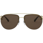 BV5052, Matte Pale Gold/Dark Brown Lenses