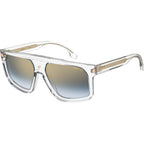 1061/S, Crystal/Blue Gold Gradient Mirror Lenses
