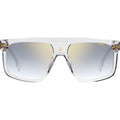 1061/S, Crystal/Blue Gold Gradient Mirror Lenses