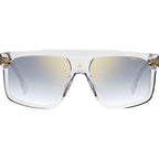 1061/S, Crystal/Blue Gold Gradient Mirror Lenses