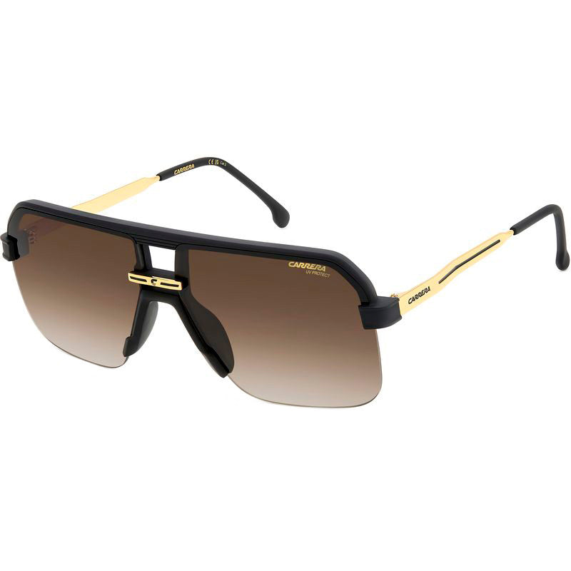 1066/S, Matte Black/Brown Gradient Lenses