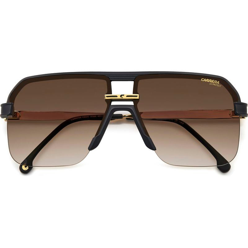 1066/S, Matte Black/Brown Gradient Lenses