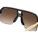 1066/S, Matte Black/Brown Gradient Lenses