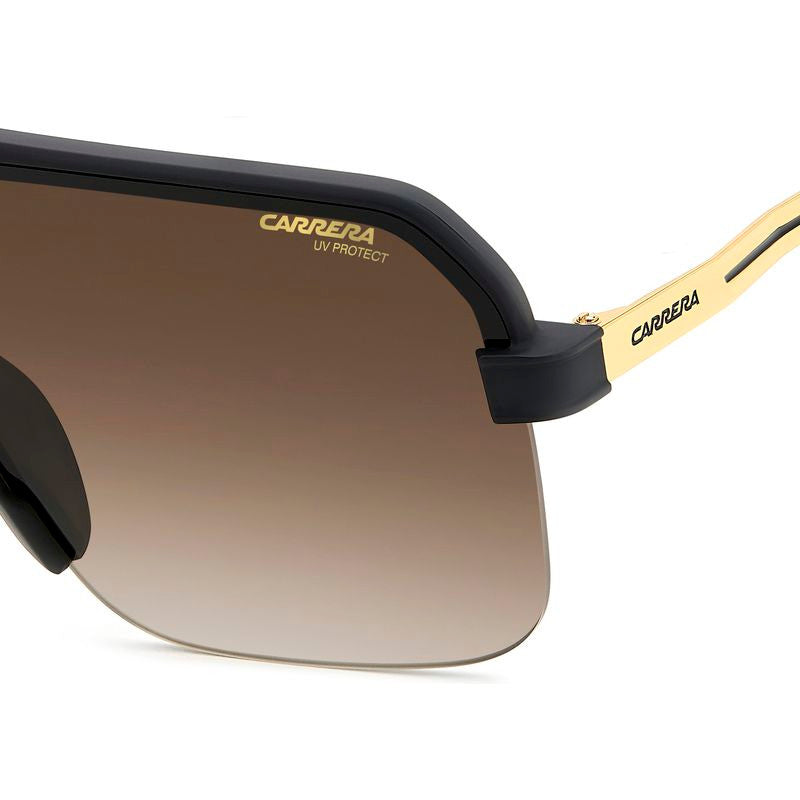 1066/S, Matte Black/Brown Gradient Lenses