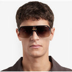 1066/S, Matte Black/Brown Gradient Lenses