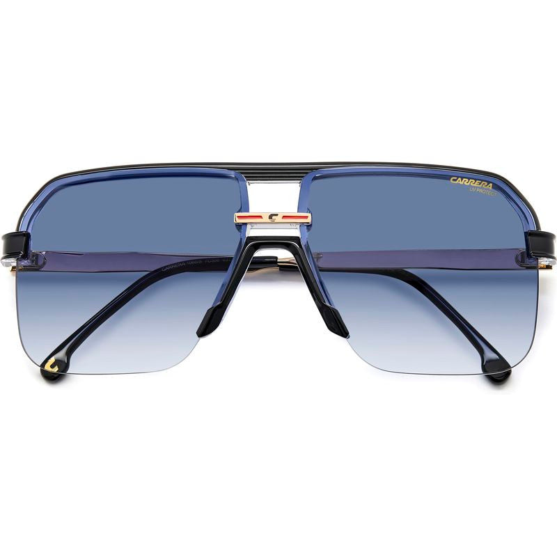 1066/S, Crystal Black/Dark Blue Gradient Lenses