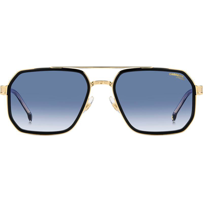 1069/S, Black Gold/Dark Blue Gradient Lenses