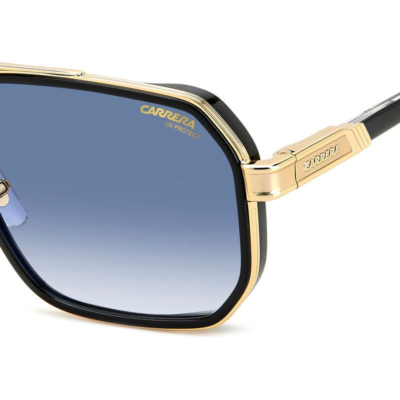 1069/S, Black Gold/Dark Blue Gradient Lenses