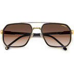 1069/S, Matte Black Gold/Brown Gradient Lenses