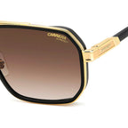 1069/S, Matte Black Gold/Brown Gradient Lenses