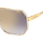 1069/S, Crystal Gold/Grey Gold Mirror Lenses