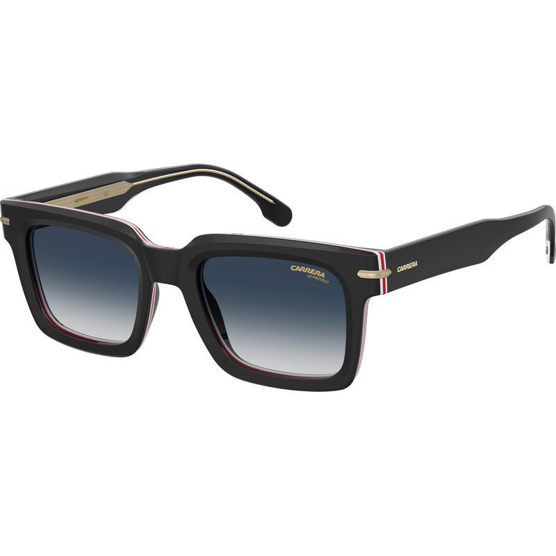 316/S, Striped Black/Dark Blue Gradient Lenses