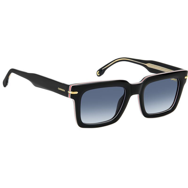 316/S, Striped Black/Dark Blue Gradient Lenses
