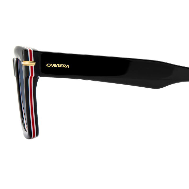 316/S, Striped Black/Dark Blue Gradient Lenses