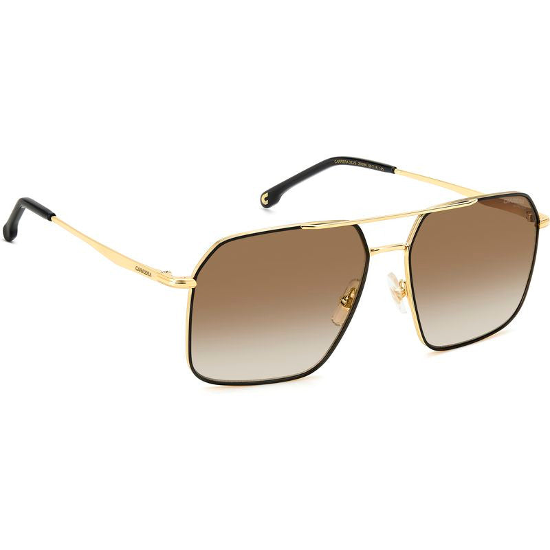 333/S, Black Gold/Black Brown Green Gradient Lenses