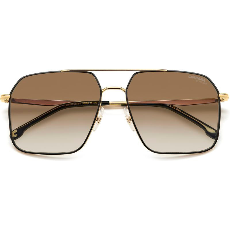333/S, Black Gold/Black Brown Green Gradient Lenses