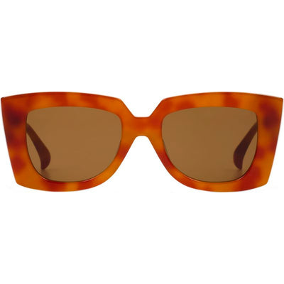 Cat Rose, Golden Tort/Brown Lenses