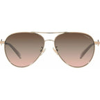 HC7128, Shiny Rose Gold/Brown Pink Gradient Lenses