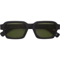 Caro, Matte Black/Green Lenses