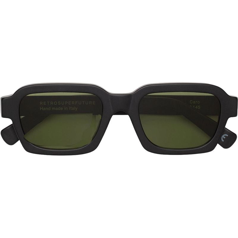 Caro, Matte Black/Green Lenses