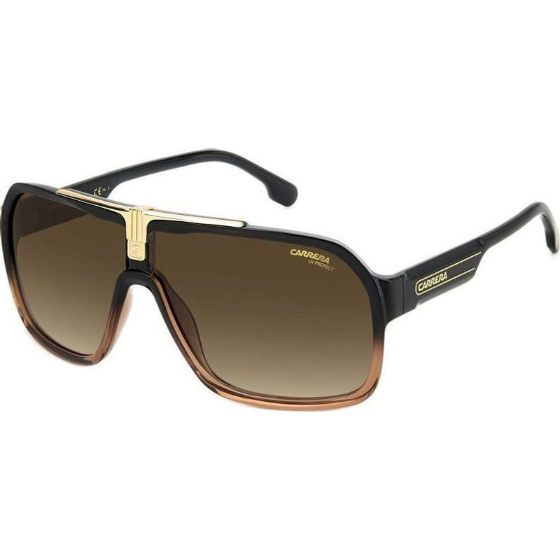 1014/S, Black Brown/Brown Gradient Lenses