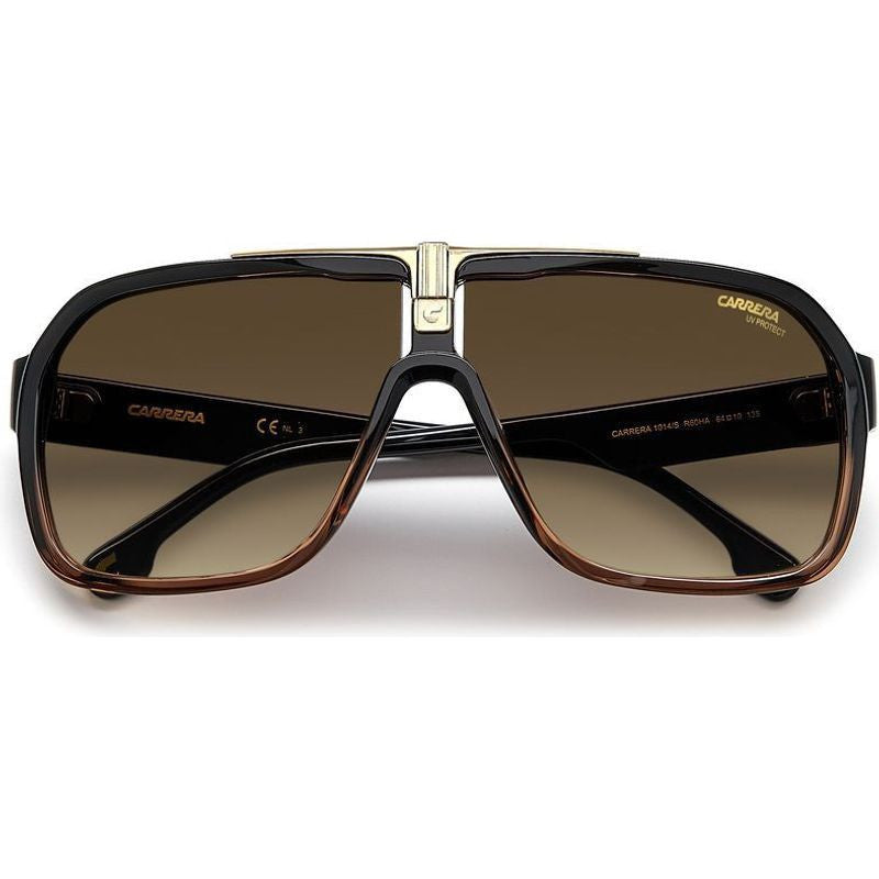 1014/S, Black Brown/Brown Gradient Lenses