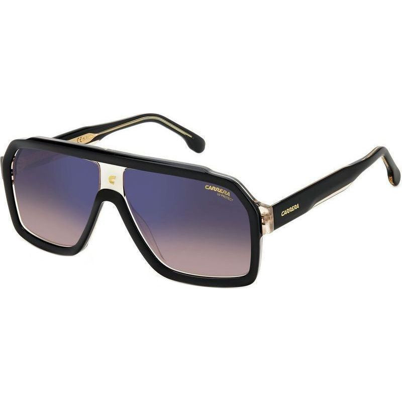 1053/S, Black Beige/Brown Blue Gradient Lenses