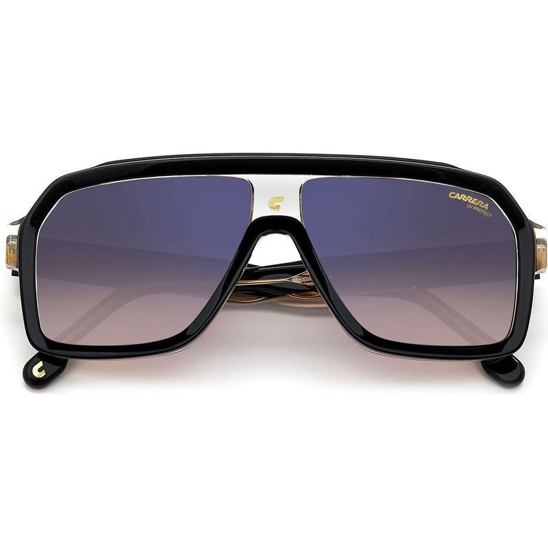 1053/S, Black Beige/Brown Blue Gradient Lenses