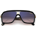 1053/S, Black Beige/Brown Blue Gradient Lenses