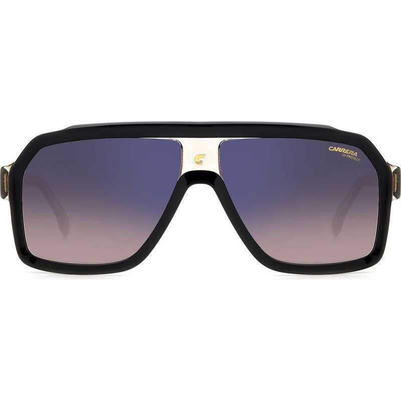 1053/S, Black Beige/Brown Blue Gradient Lenses