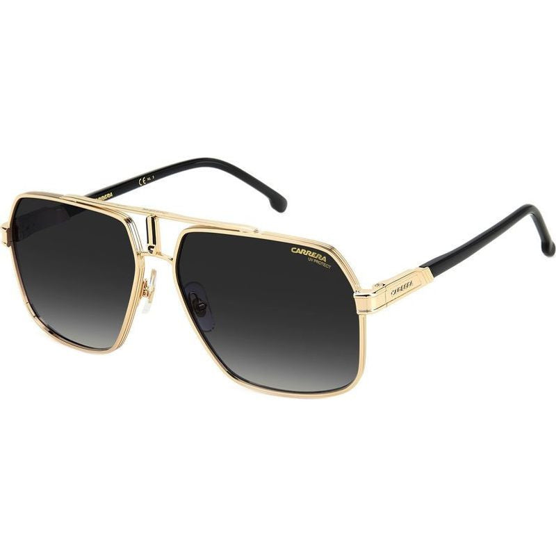 1055/S, Black and Gold/Dark Grey Gradient Lenses