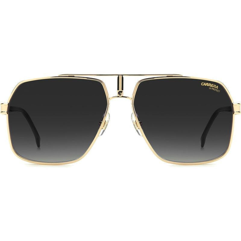 1055/S, Black and Gold/Dark Grey Gradient Lenses