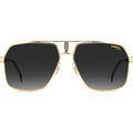 1055/S, Black and Gold/Dark Grey Gradient Lenses