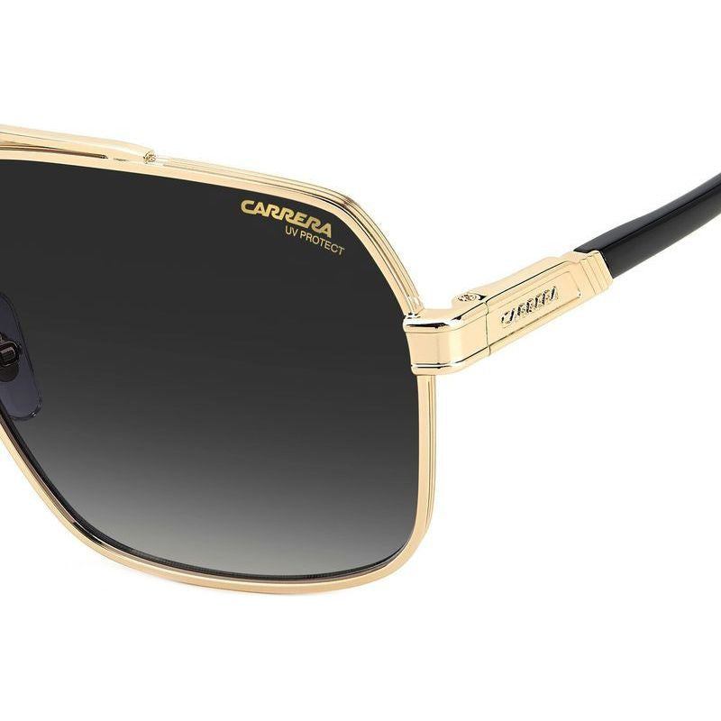 1055/S, Black and Gold/Dark Grey Gradient Lenses