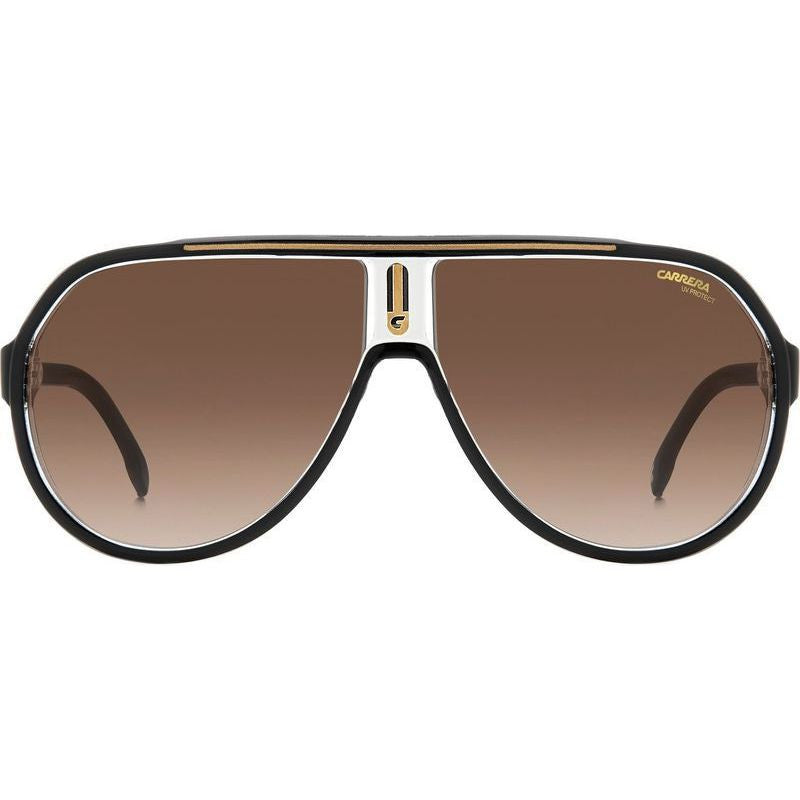 1057/S, Black Gold/Brown Gradient Lenses