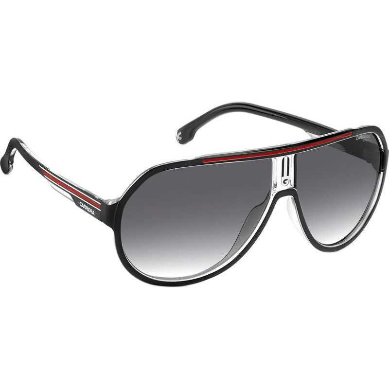 1057/S, Black Red/Dark Grey Gradient Lenses