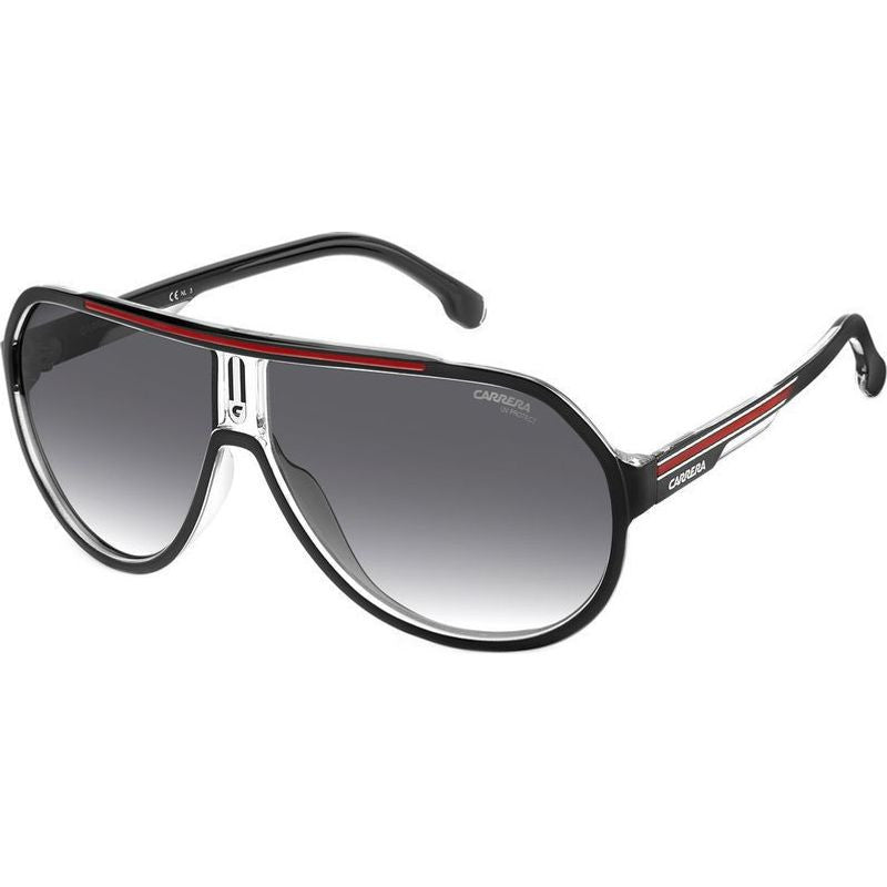 1057/S, Black Red/Dark Grey Gradient Lenses