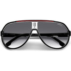 1057/S, Black Red/Dark Grey Gradient Lenses