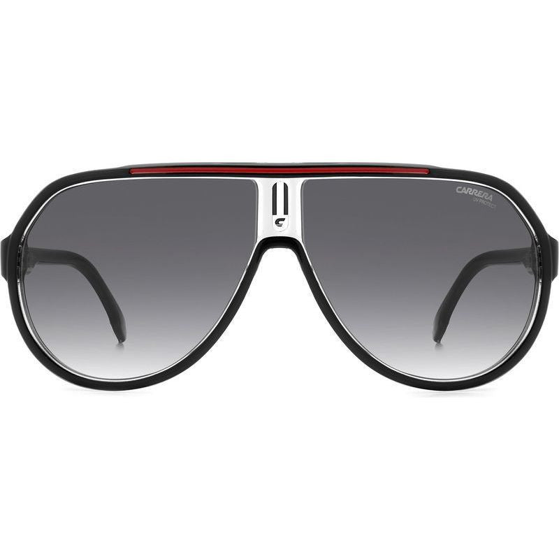 1057/S, Black Red/Dark Grey Gradient Lenses