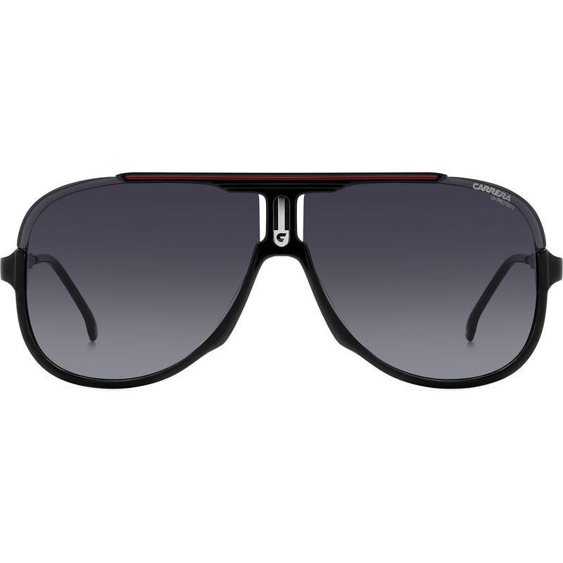 1059/S, Black Red/Dark Grey Gradient Lenses