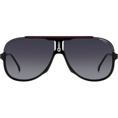 1059/S, Black Red/Dark Grey Gradient Lenses