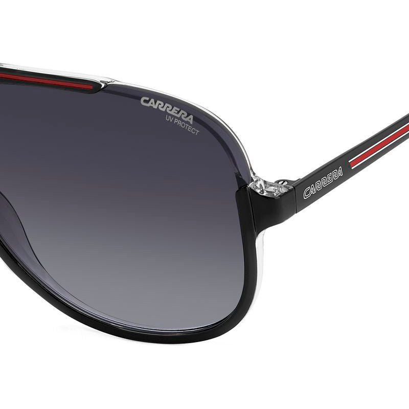 1059/S, Black Red/Dark Grey Gradient Lenses