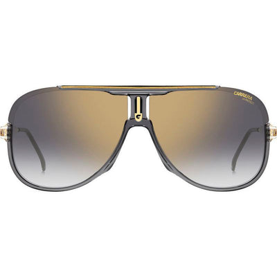 1059/S, Grey/Gold Grey Gradient Mirror Lenses