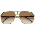 1062/S, Gold/Black Brown Green Gradient Lenses
