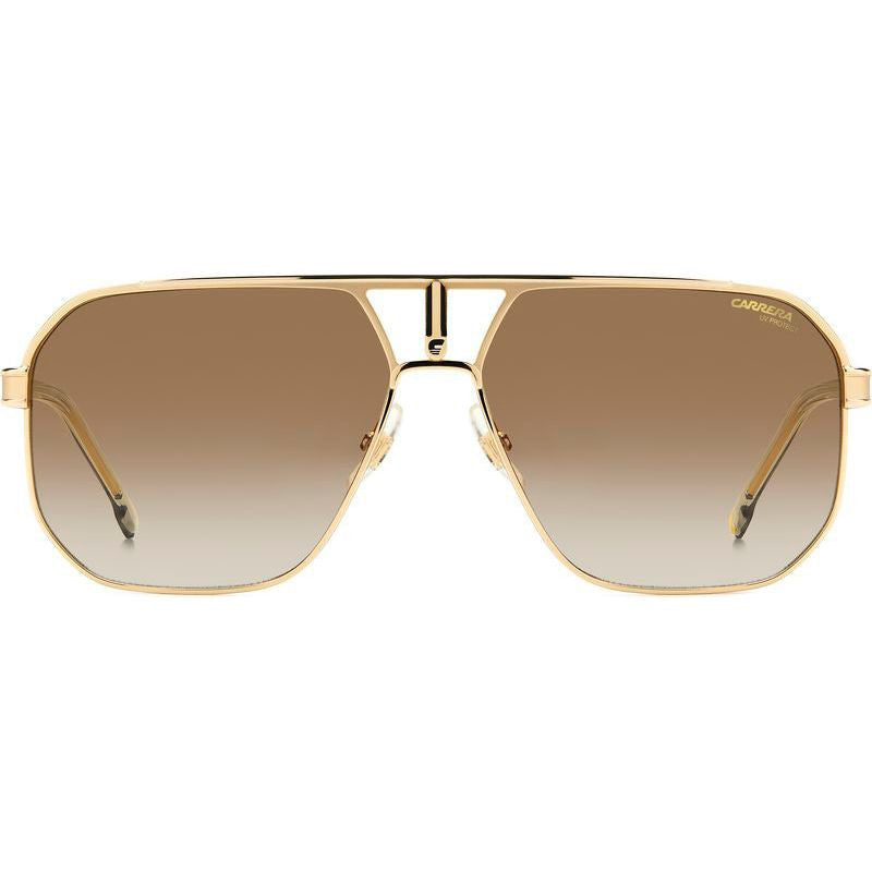 1062/S, Gold/Black Brown Green Gradient Lenses