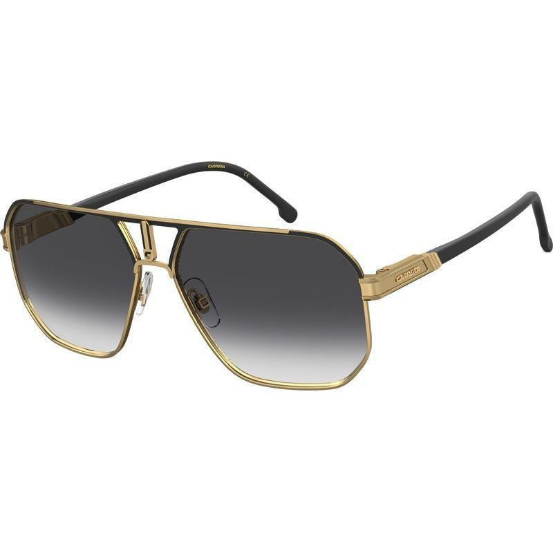 1062/S, Matte Black Gold Black/Dark Grey Gradient Lenses