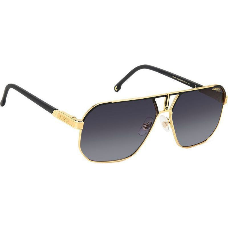 1062/S, Matte Black Gold Black/Dark Grey Gradient Lenses